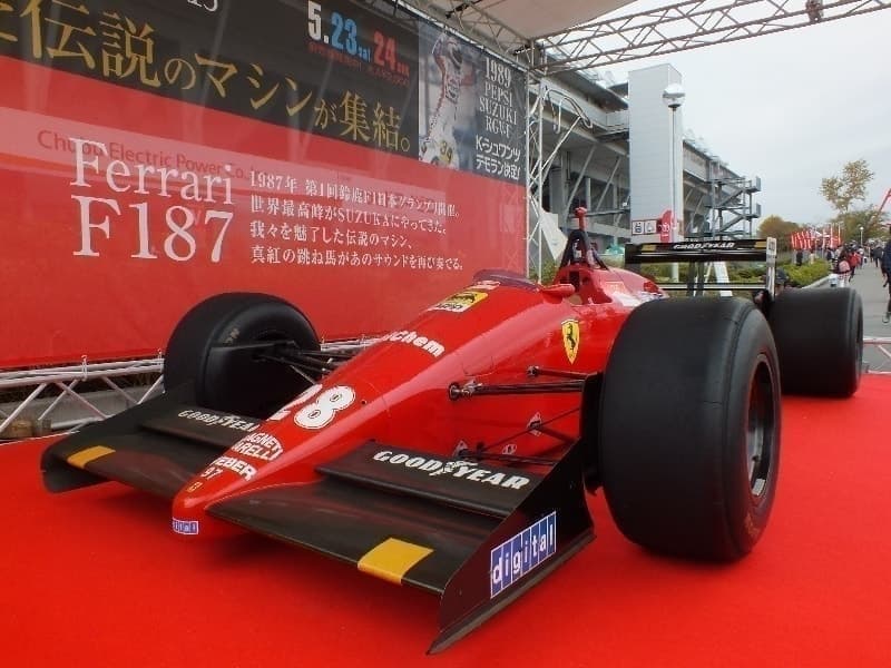 フェラーリＦ１８７：Ｆ１画像