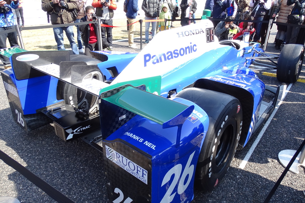 ダラーラDW12(HONDAエアロキット)